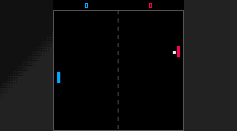 Pong gameplay